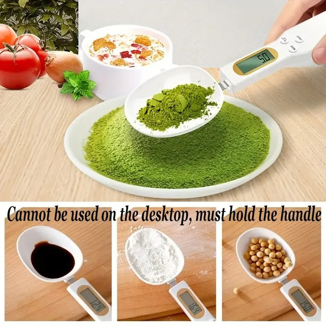 Mini Spoon Scale Digital Kitchen Scale Electronic LCD Food Scale Cooking Flour Milk Coffee Powder Weight Measure Spoon