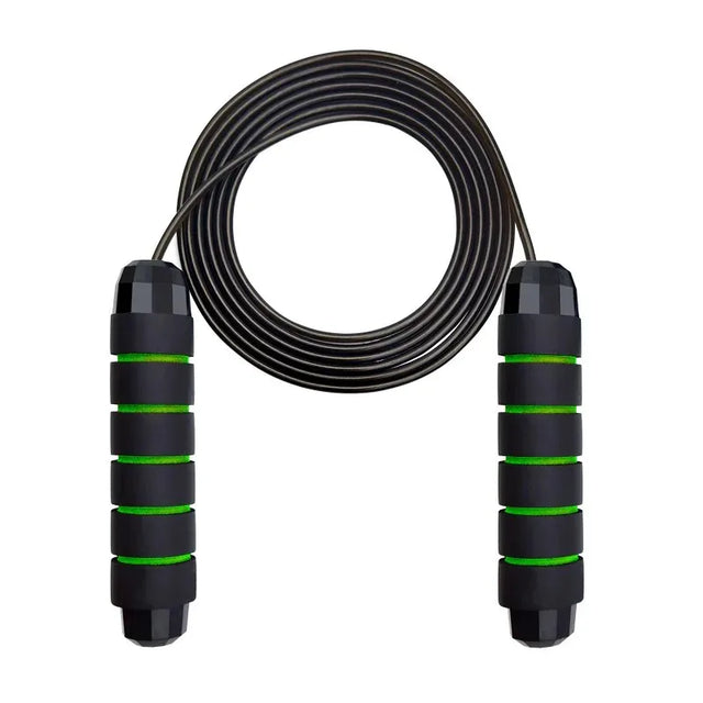 Jump Rope Workout with Foam Handles for Fitness Home With Ball Bearings Adjustable