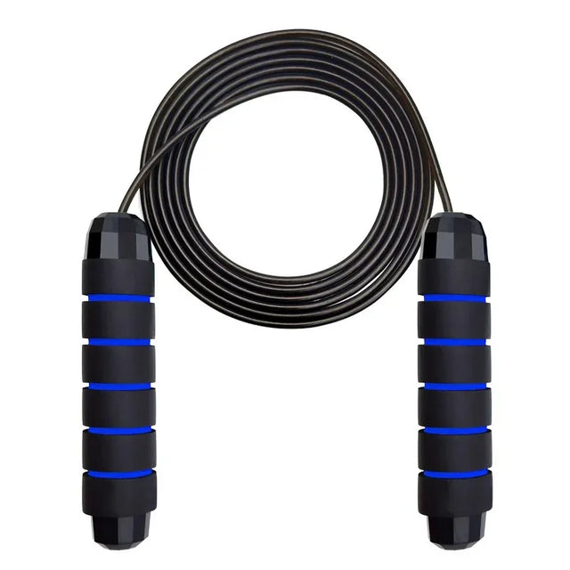 Jump Rope Workout with Foam Handles for Fitness Home With Ball Bearings Adjustable