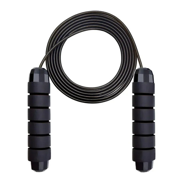 Jump Rope Workout with Foam Handles for Fitness Home With Ball Bearings Adjustable